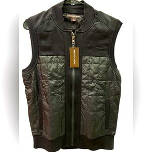 Michael Kors Men's Black Quilted Vest